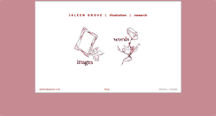 Desktop Screenshot of jaleengrove.com